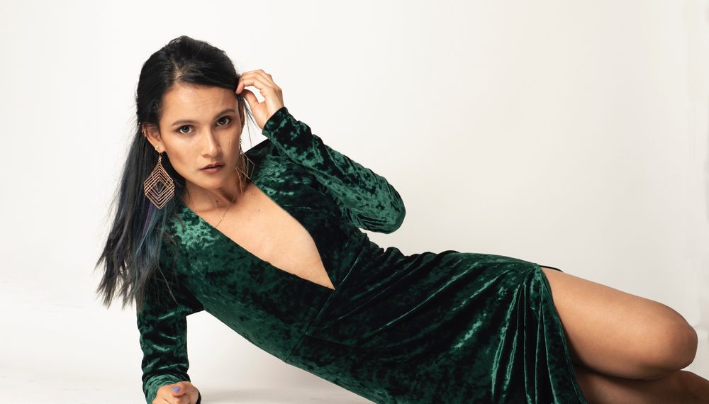 Buy A Green Velvet Dress In The UK
